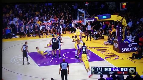 highlights lakers game last night.